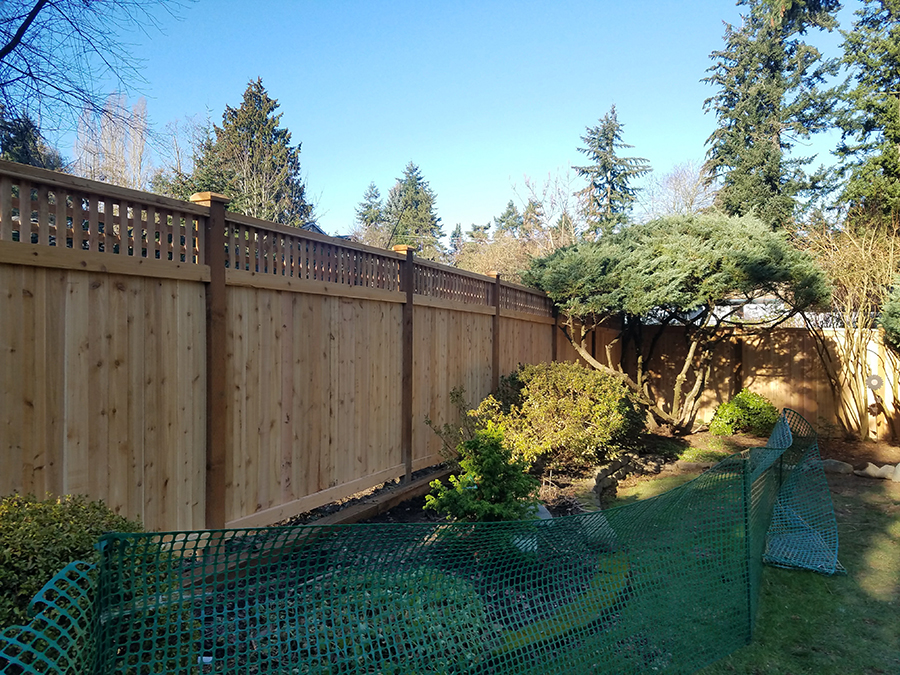 Wood Fence Repair in Lynnwood